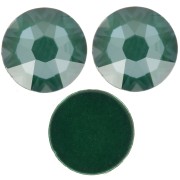 Swarovski crystal bonding rhinestones 2088 6 mm - Crystal Pine Green Ignite x10