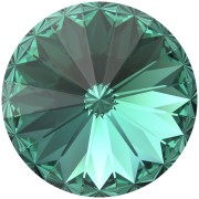 Cabochon Swarovski 1122 Rivoli 12 mm - ReCreated Caribbean Green x1