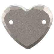 Cabochon - Aurora A3259 Spacer, 14x12 mm - Crystal x1