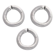 Open rings, 3x0.6 mm - 316L stainless steel, 100 pieces