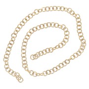 Open rings, 3x0.6 mm - 316L stainless steel, 100 pieces