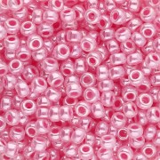 Miyuki 8/0 Seed beads 535 - Carnation Pink Ceylon x8g