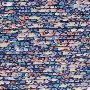 Liberty Fabric Cord - Emma and Georgina - Gold - Lilac - Blue x 1 m