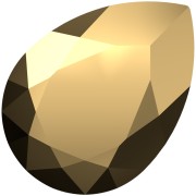 PureCrystal 4320 Cabochon, 6x4 mm - Crystal Aurum x1