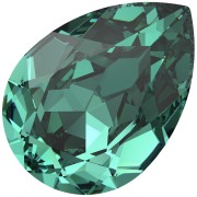 PureCrystal 4320 Cabochon, 6x4 mm - Reinvented Caribbean Green, 1 piece