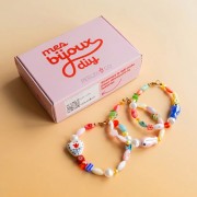Mes bijoux DIY - Colorful ceramic bead bracelet kit