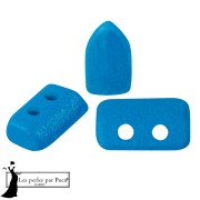 Piros® Glass Beads by Puca® 2x5 mm - Neon Blue x10g