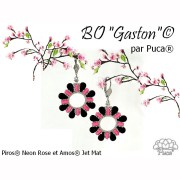 Piros® Glass Beads by Puca® 2x5 mm - Neon Yellow x10g