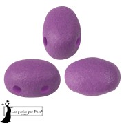 Samos® Glass Beads by Puca® 5x7 mm - Neon Amethyst x10g