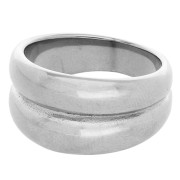 11.5 mm Wide Ring - Size 53 - 304 Stainless Steel x1