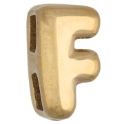 7x5 mm earring back for 1.6 mm cord - F - Gold-plated 304 stainless steel x1