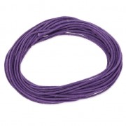 Purple - Cotton waxed cord 1,5mm Violet x5m Cotton waxed cord 1,5mm Violet x5m