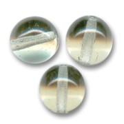 Round beads 10mm Black Diamond x10