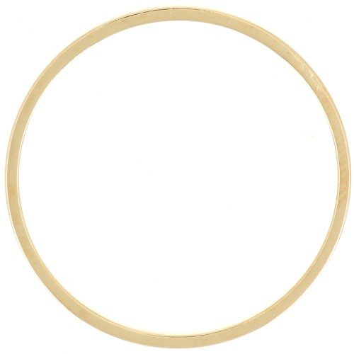 Spacer for beadweaving round 25 mm - Gold tone x1