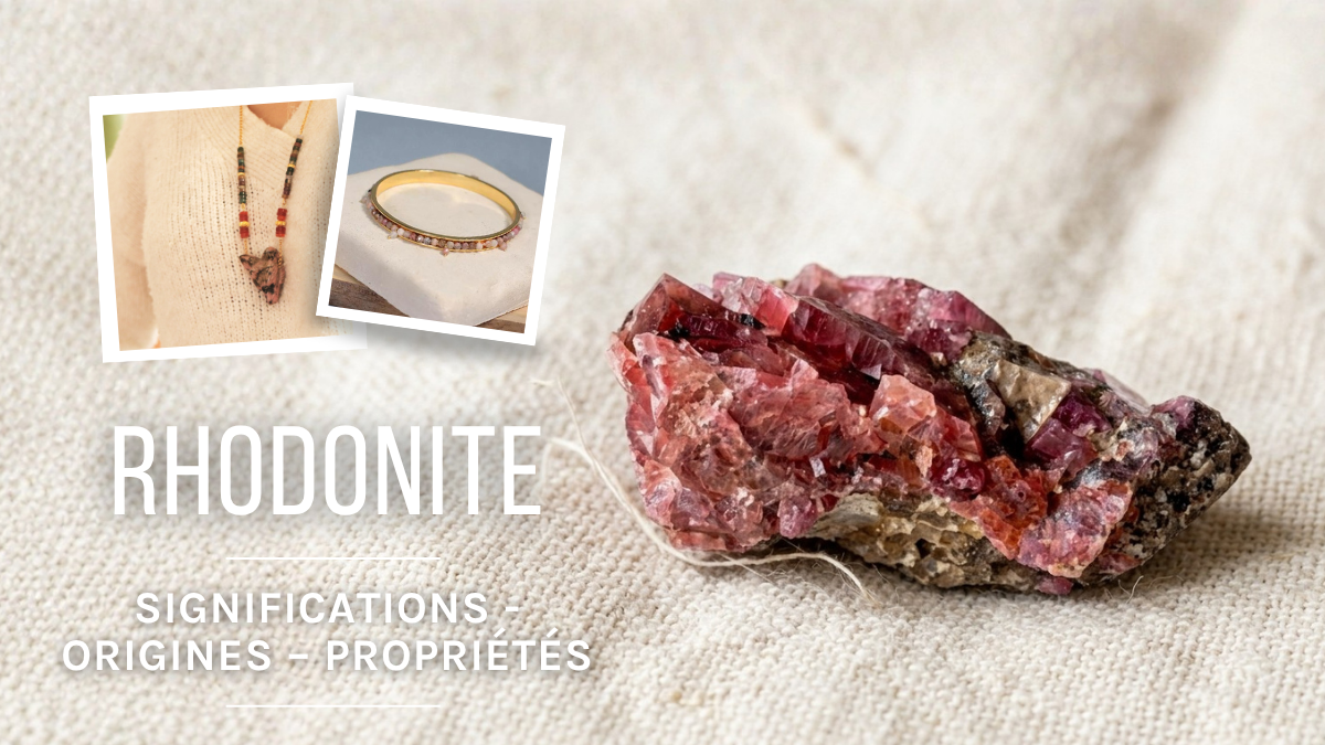 Rhodonite: Meaning, Properties and Virtues Rhodonite: Meaning, Properties and Virtues
