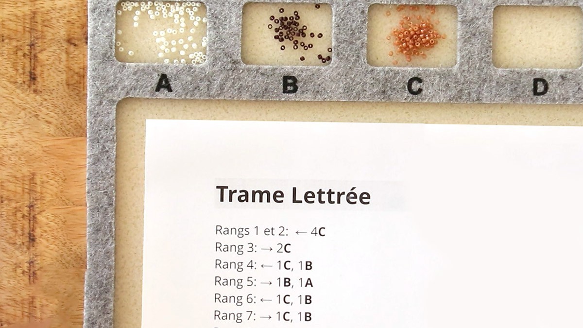 Reading a Bead Weaving Chart or Bead Weaving Frame Reading a Bead Weaving Chart or Bead Weaving Frame