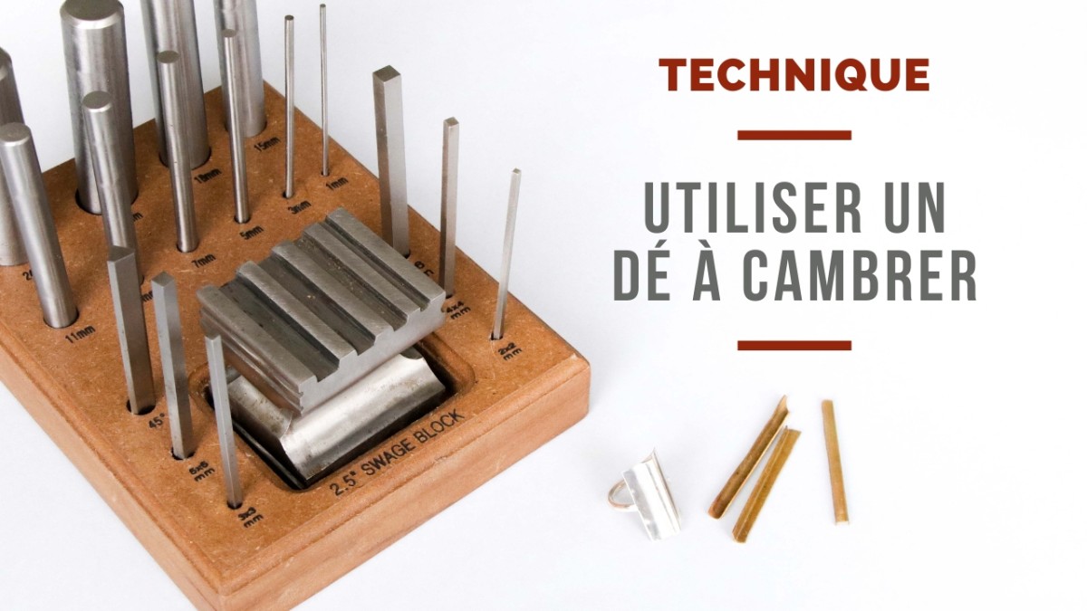 Using a cambered die in jewelry making Using a cambered die in jewelry making