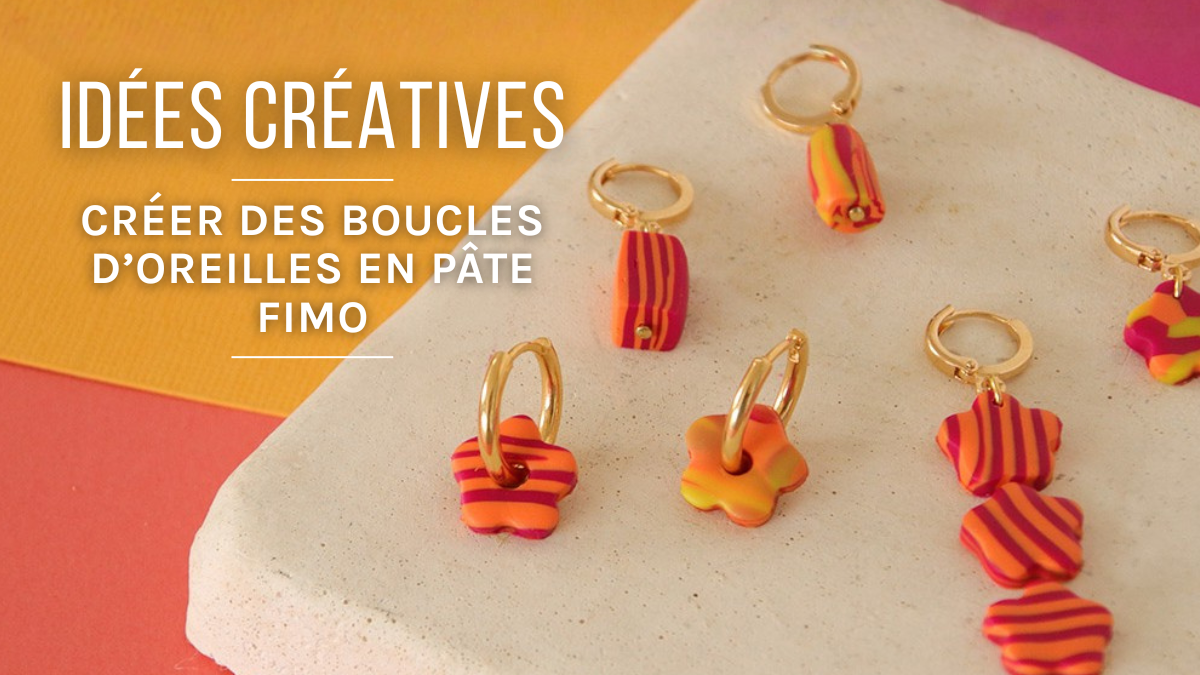 8 DIY earring ideas in Fimo clay 8 DIY earring ideas in Fimo clay