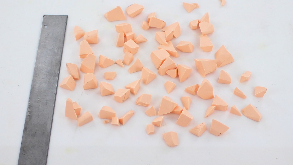 DIY polymer clay necklace imitation howlite pastel beads : Step 1 DIY polymer clay necklace imitation howlite pastel beads : Step 1