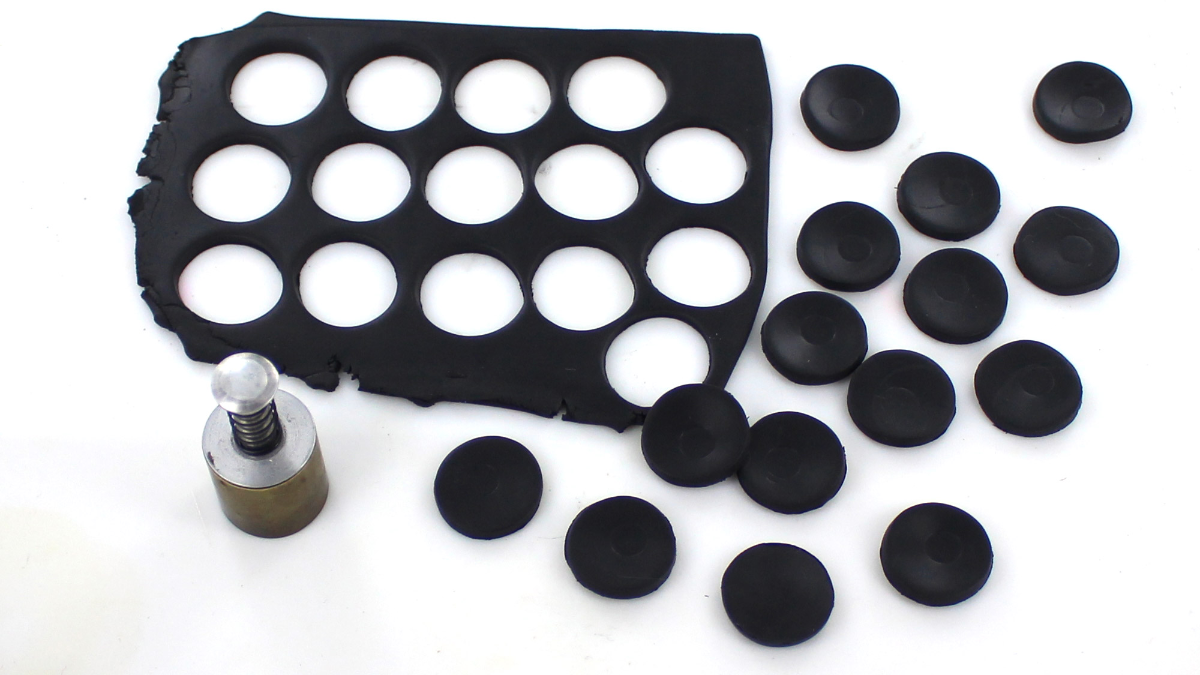 DIY polymer clay necklace imitation howlite pastel beads : Step 5 DIY polymer clay necklace imitation howlite pastel beads : Step 5