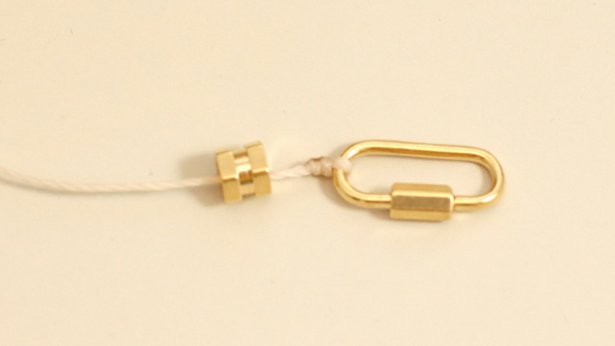 Duo of gemstones and silver 925 bracelets : Step 2 Duo of gemstones and silver 925 bracelets : Step 2