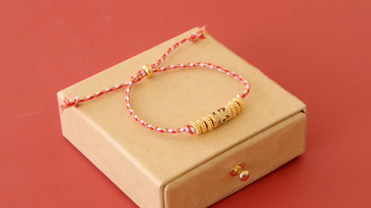 Bracelet Golden Tube braided cord Bracelet Golden Tube braided cord