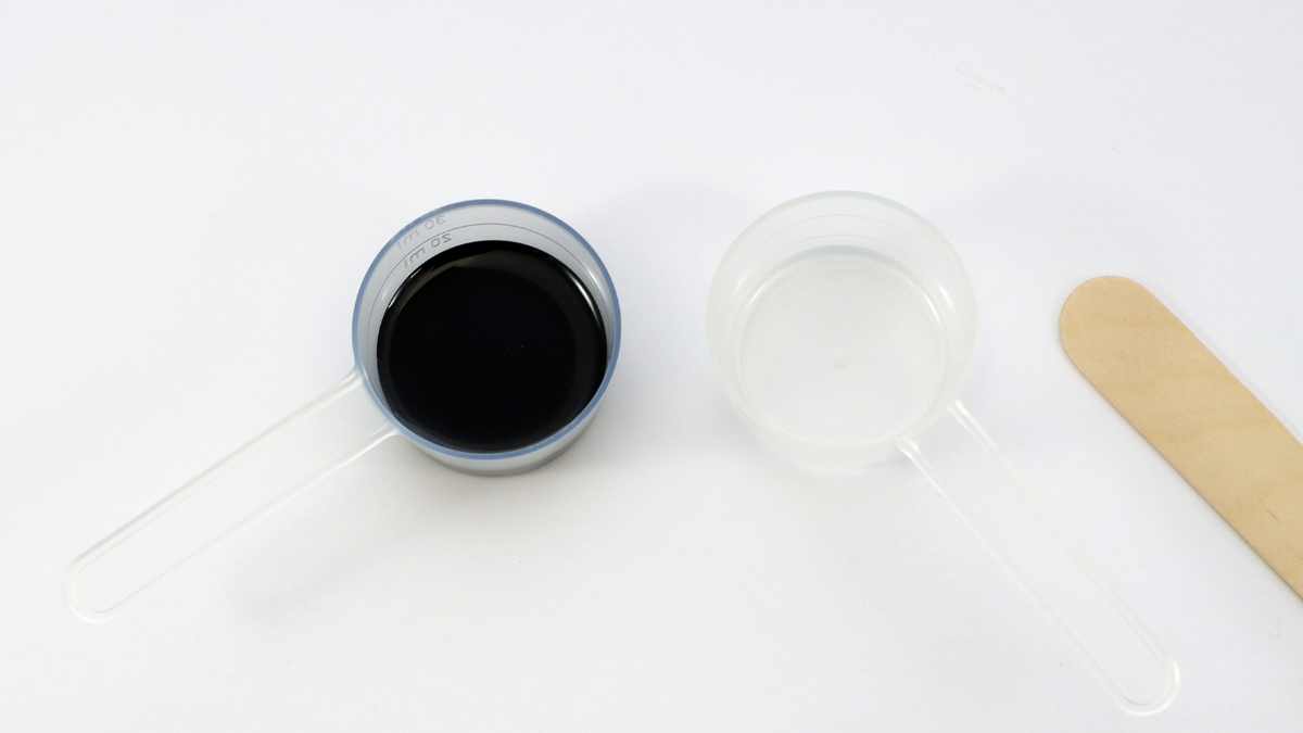 Tuto Gold Filled black resin bangle bracelet : Step 1 Tuto Gold Filled black resin bangle bracelet : Step 1