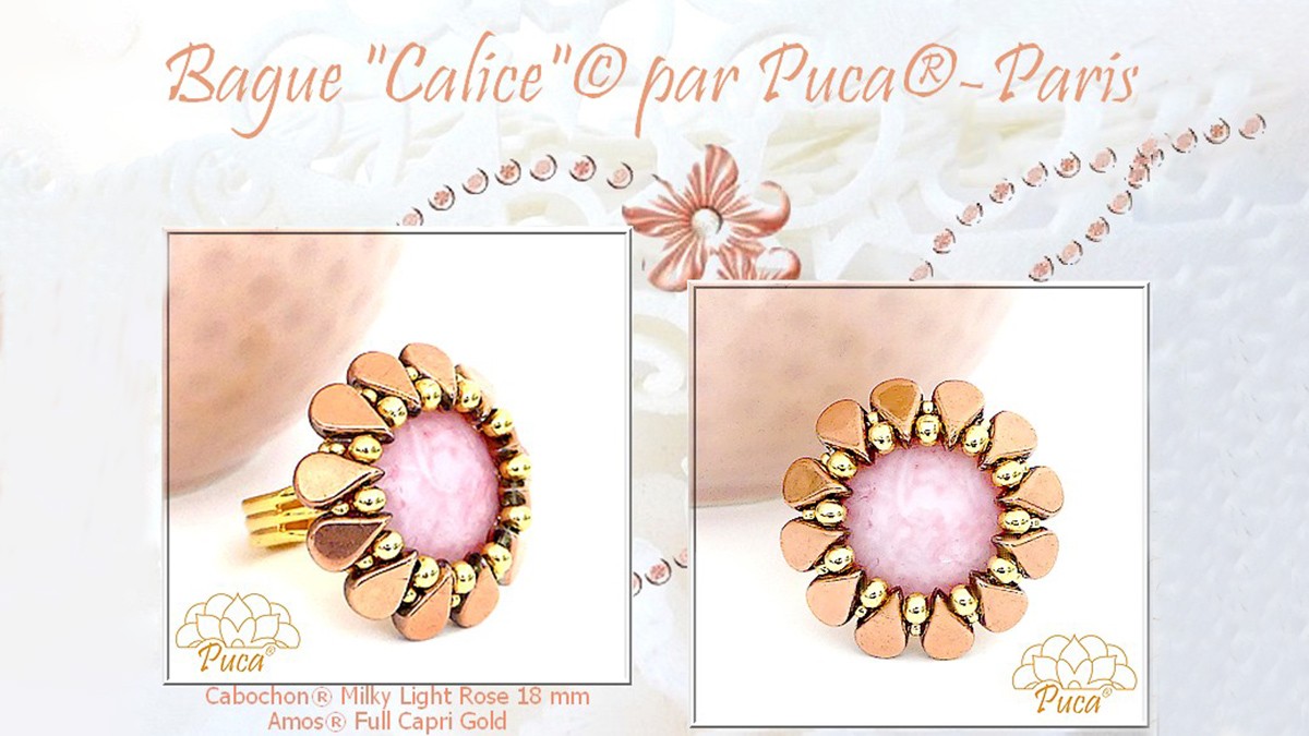 Diagram of Chalice ring with cabochon by Puca®. Diagram of Chalice ring with cabochon by Puca®.
