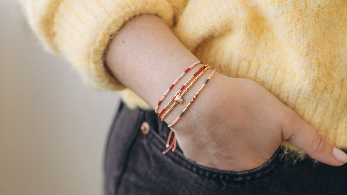 Schema Easy pearl bracelets Miyuki adjustable clasp Schema Easy pearl bracelets Miyuki adjustable clasp