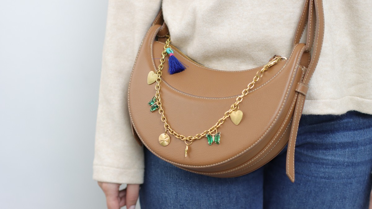 Bag jewel key chain and charms Bag jewel key chain and charms