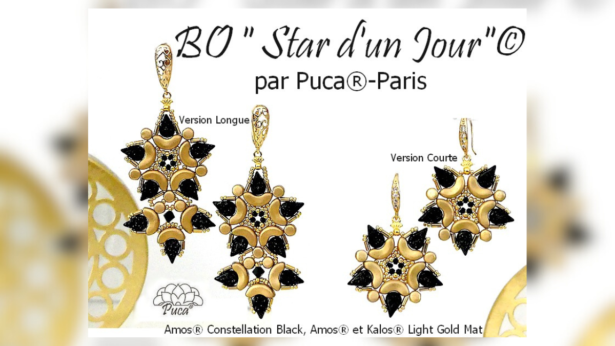 Star d'un jour earrings by Puca® Star d'un jour earrings by Puca®
