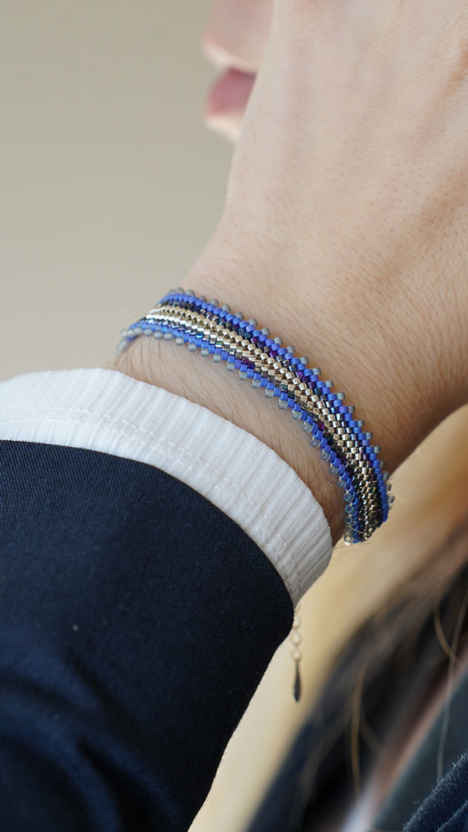 Schema Herringbone peyote bracelet Schema Herringbone peyote bracelet