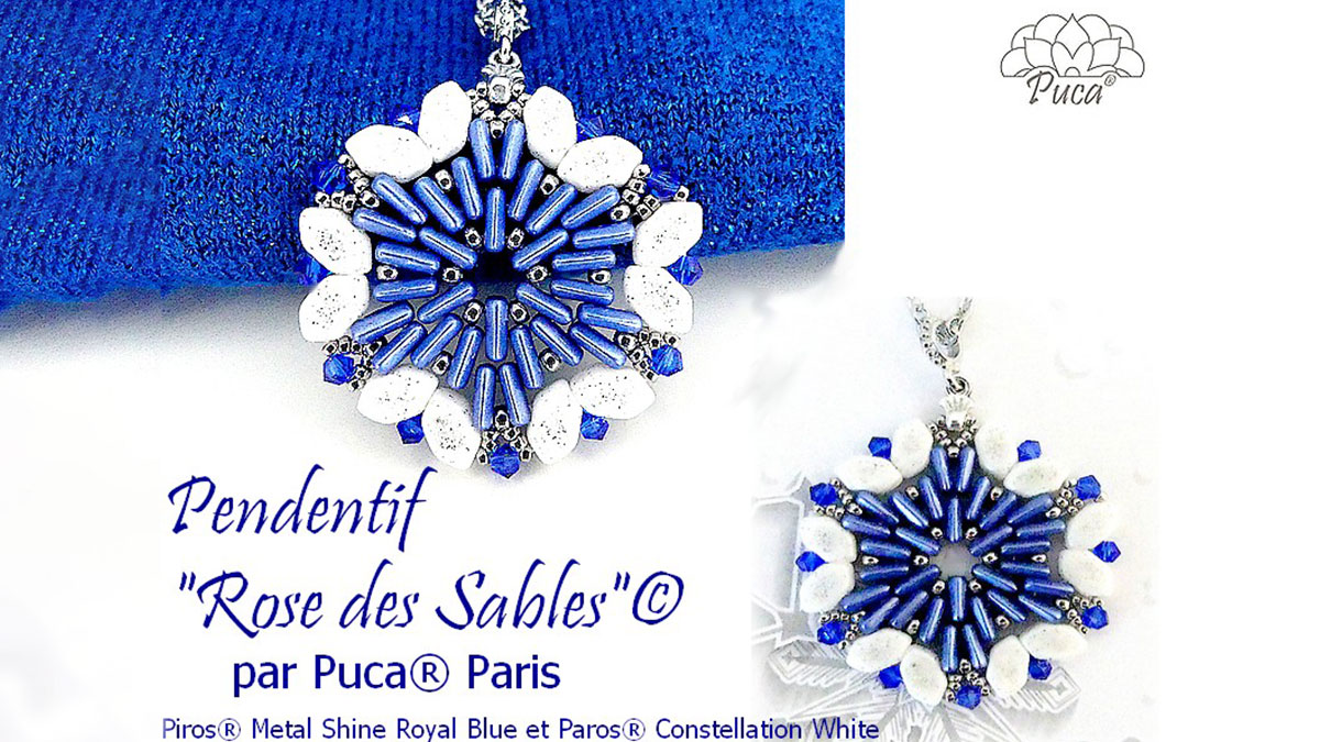 Rose des Sables pendant by Puca Rose des Sables pendant by Puca