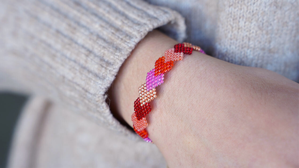 Woven hearts bracelet Woven hearts bracelet