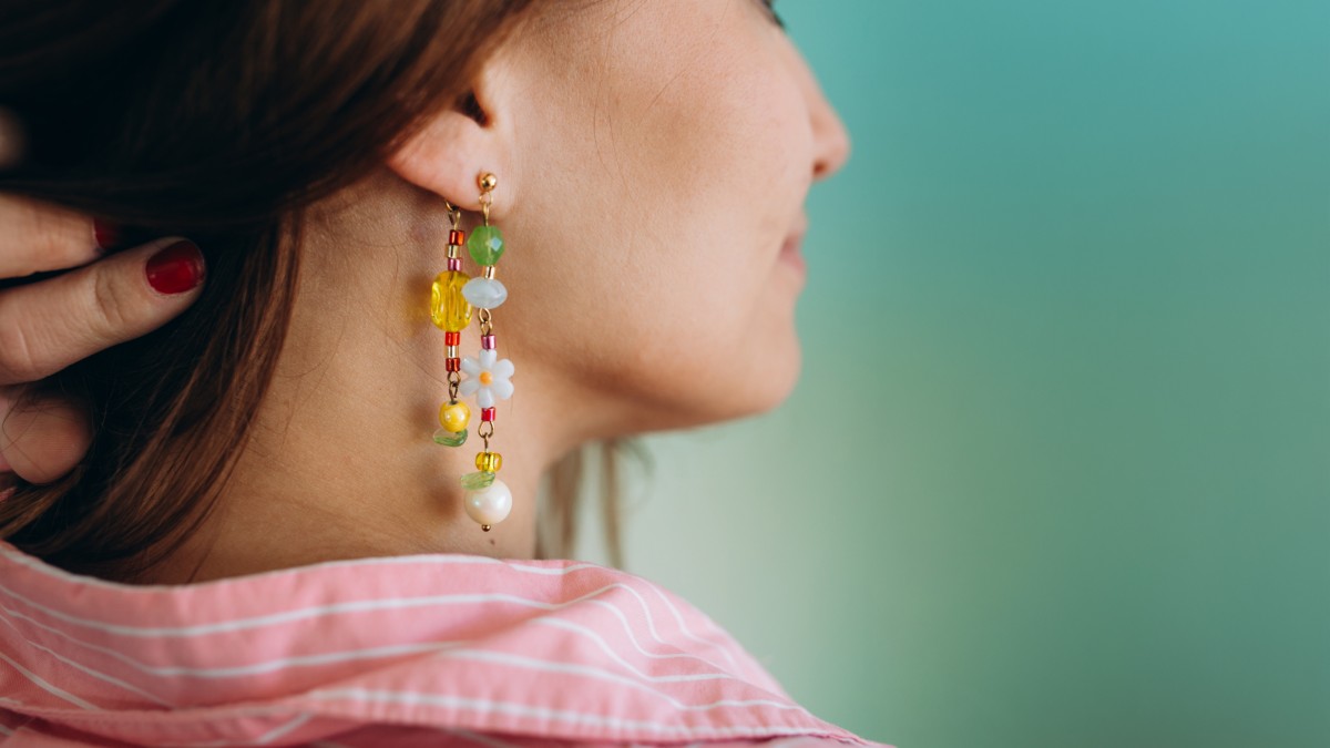 Colorful & asymmetrical earrings Colorful & asymmetrical earrings
