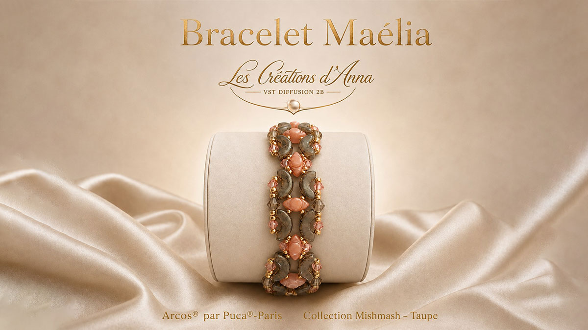 Maelia Bracelet by Les créations d'Anna® Maelia Bracelet by Les créations d'Anna®