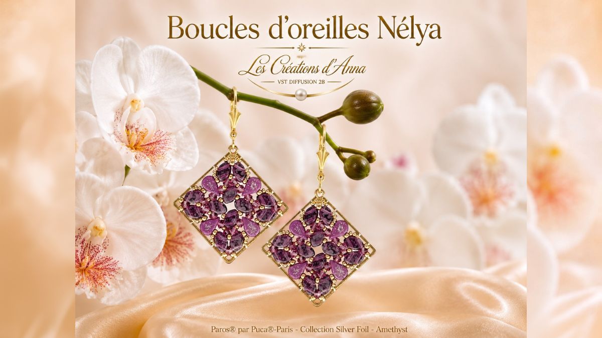 Nelya Earrings by Les créations d'Anna® Nelya Earrings by Les créations d'Anna®